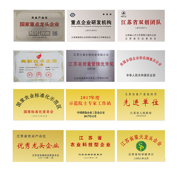 企業(yè)榮譽(yù)